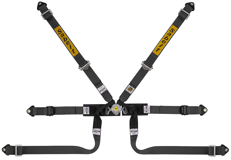 【使用期限2030年】フォーミュラハーネス　6点式ブラック