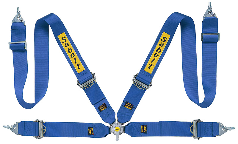 SALOON-A 3インチx4点式 アルミアジャスタ― ブルー