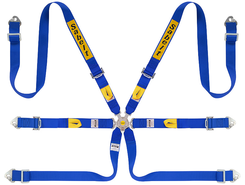 SALOON-S 2インチx6点式 スチールアジャスター ブルー