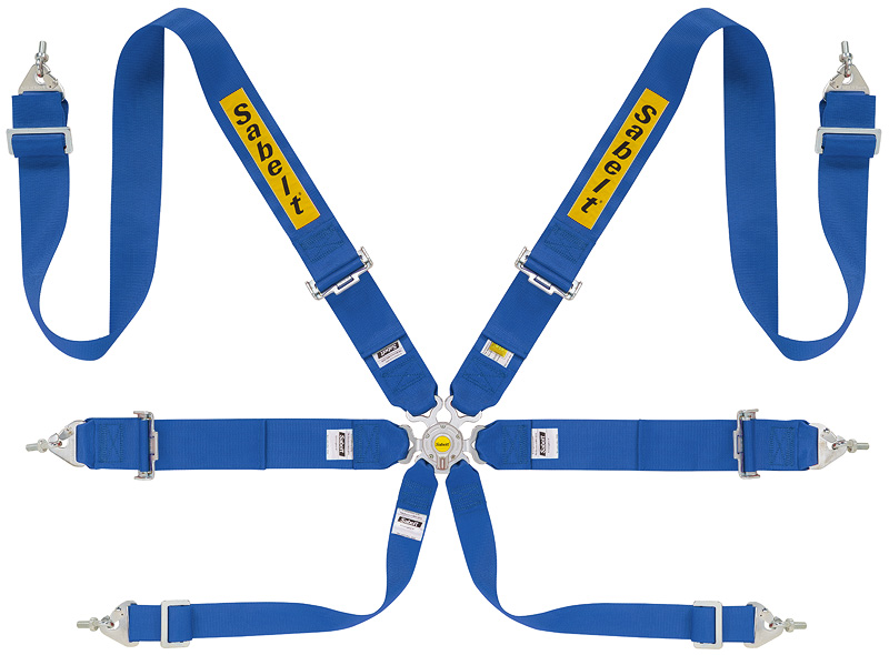 SALOON-Ｓ 3インチx6点式 スチールアジャスター ブルー