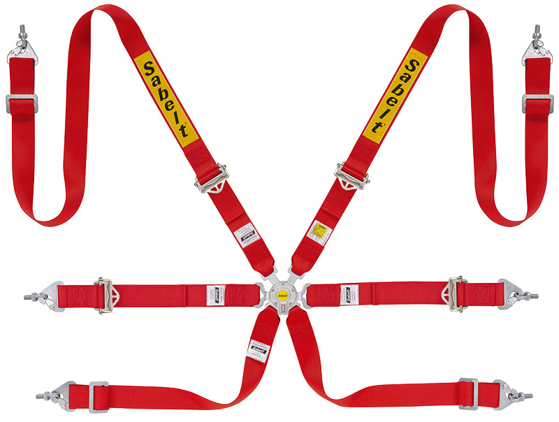 ☆【2025年製造】　SALOON-S　2インチx6点式　レッド　CCS622SRUN